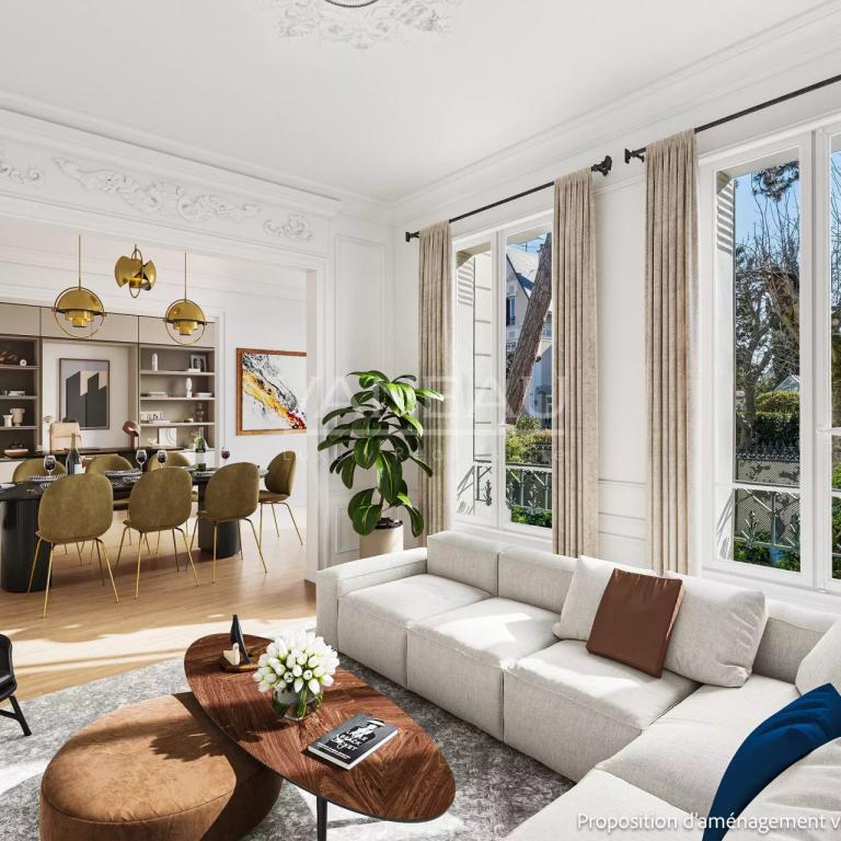 ASNIERES SUR SEINE - Hôtel particulier avec jardin