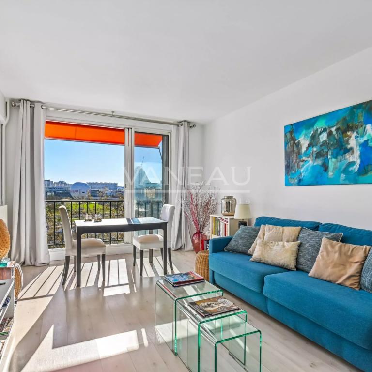 PARIS XVI  - Etage  éleve vue panoramique