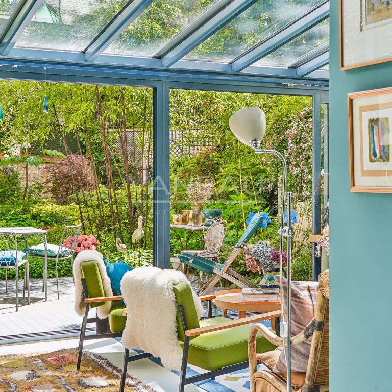 Paris XVIème - Jasmin - La campagne à Paris avec un jardin exceptionnel.