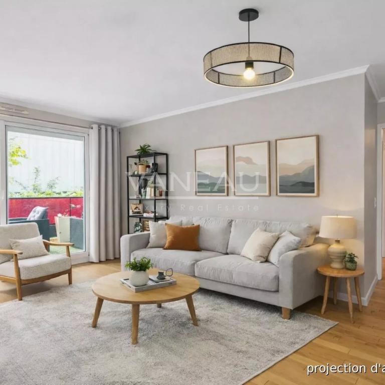 Boulogne Marcel Sembat - Trois pièces immeuble récent avec terra