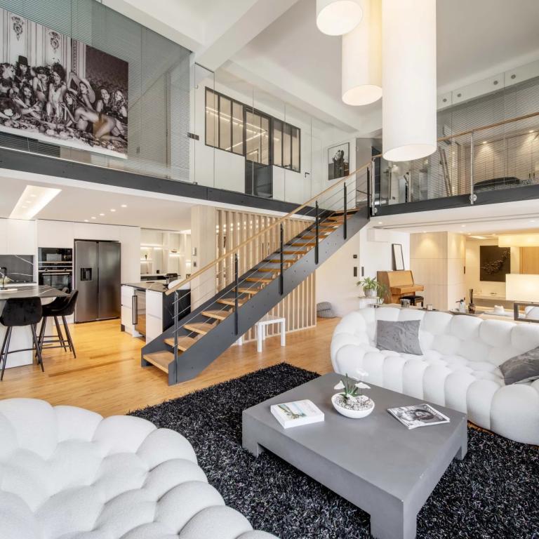 Cannes Montfleury - Appartement Loft en duplex à pied Croisette