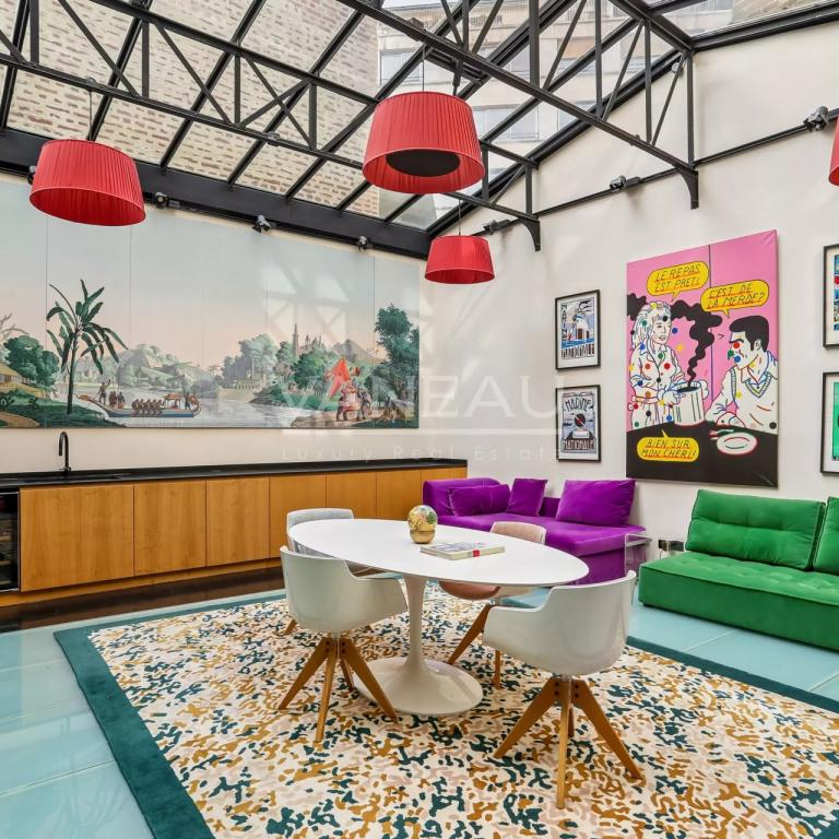 Paris XVIe - Muette - Maison rénovée avec rooftop - Vue dégagée