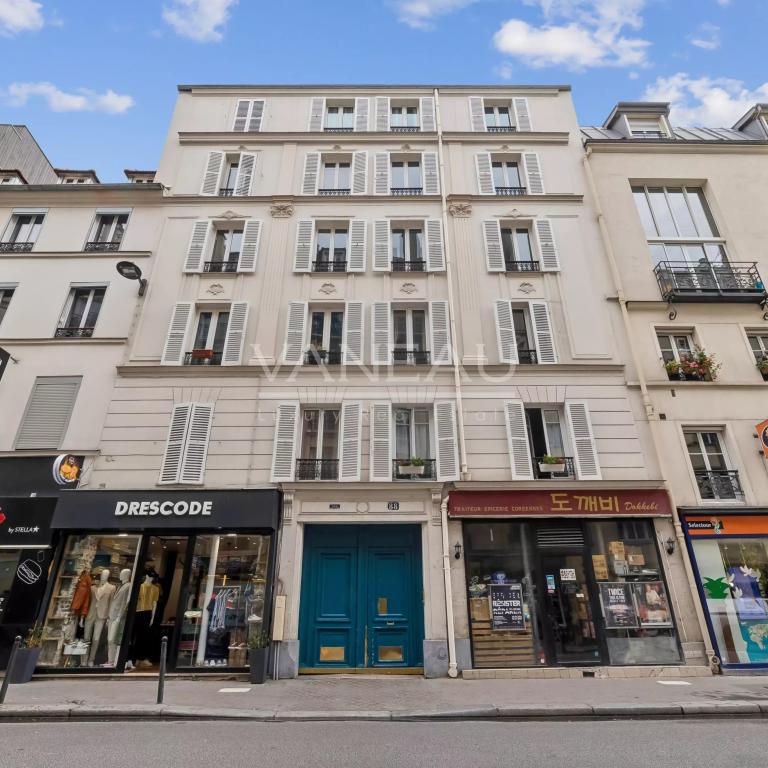 Paris XVe - 2 pièces dernier étage