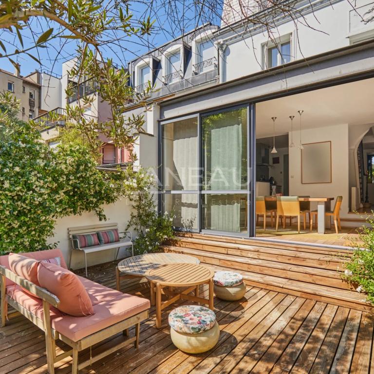 MONTROUGE - Quartier des Écrivains - Maison avec jardin