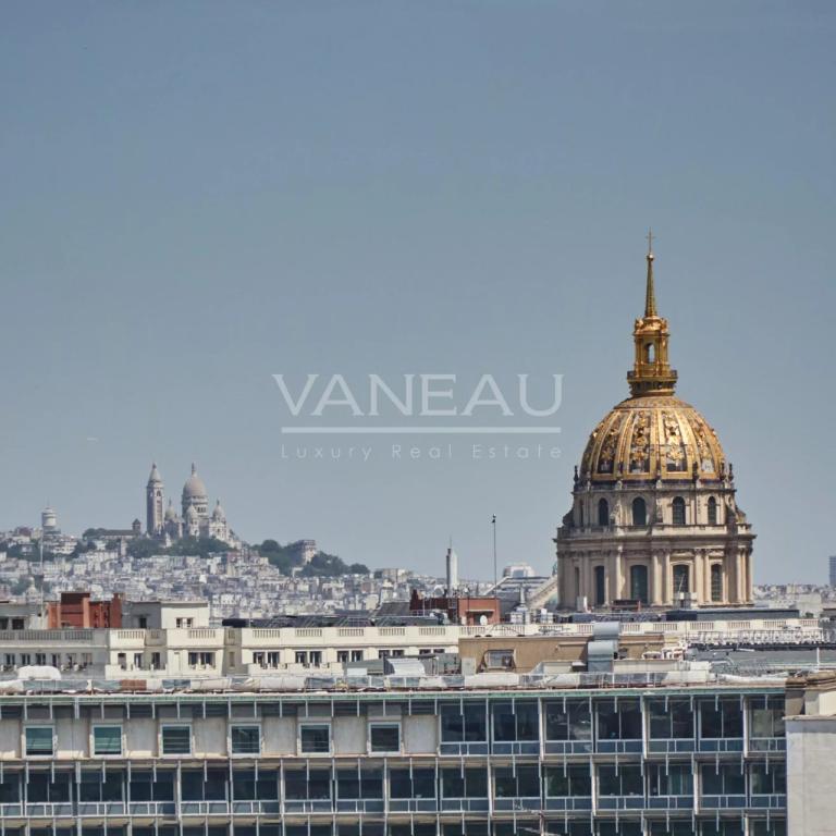 Paris XVe - Cambronne - Dernier étage avec vue monuments