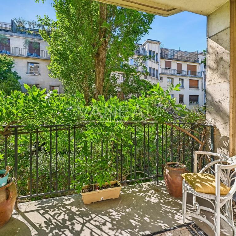 Paris XVIème - Appartement familial avec balcons larges - lumine