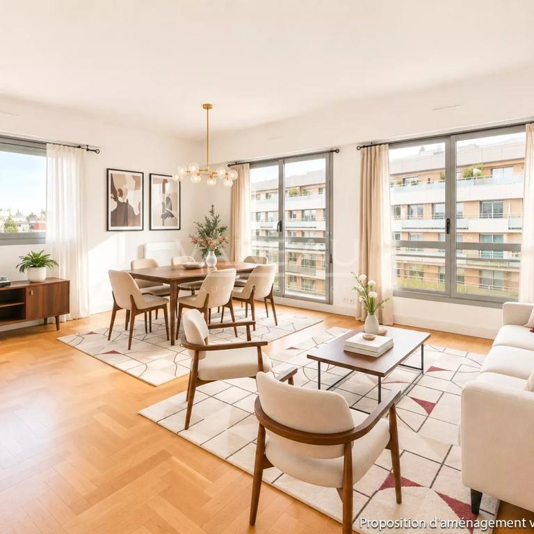 PARIS XVe Saint-Lambert - Bel appartement familial au dernier étage
