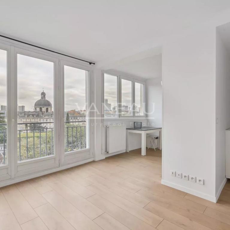 PARIS V - Appartement 2 pièces avec belle vue dégagée