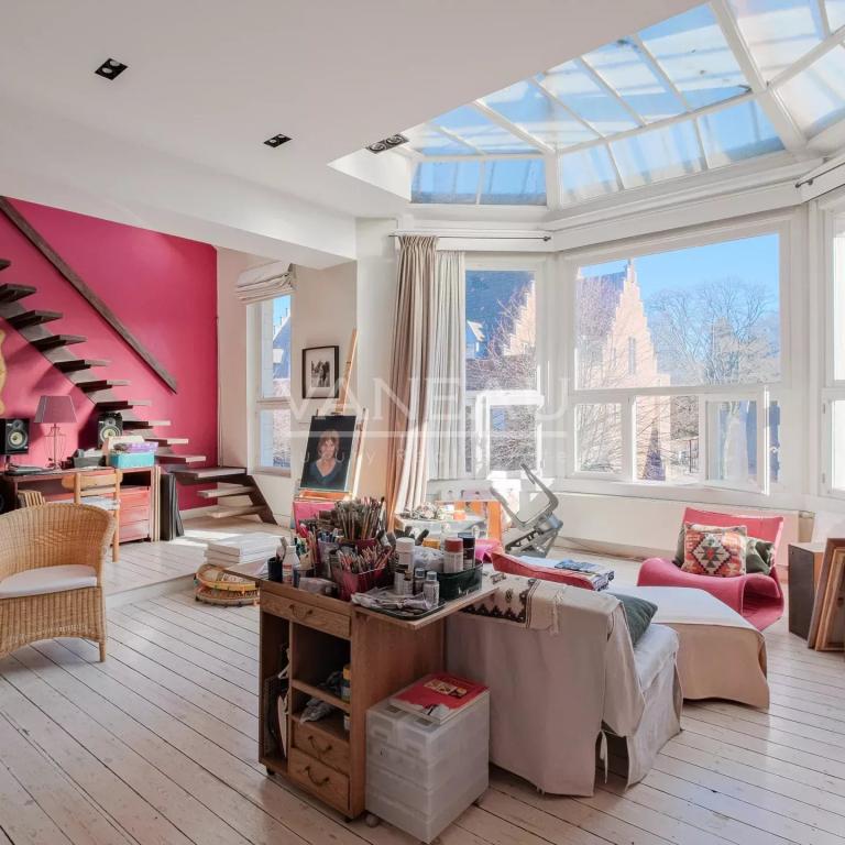 Montgomery: magnifique maison d'architecte, terrasses et sauna