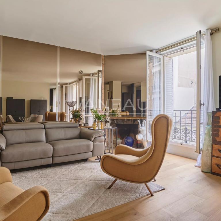 PARIS XVe - Cambronne / Commerce : spacieux deux pièces rénové