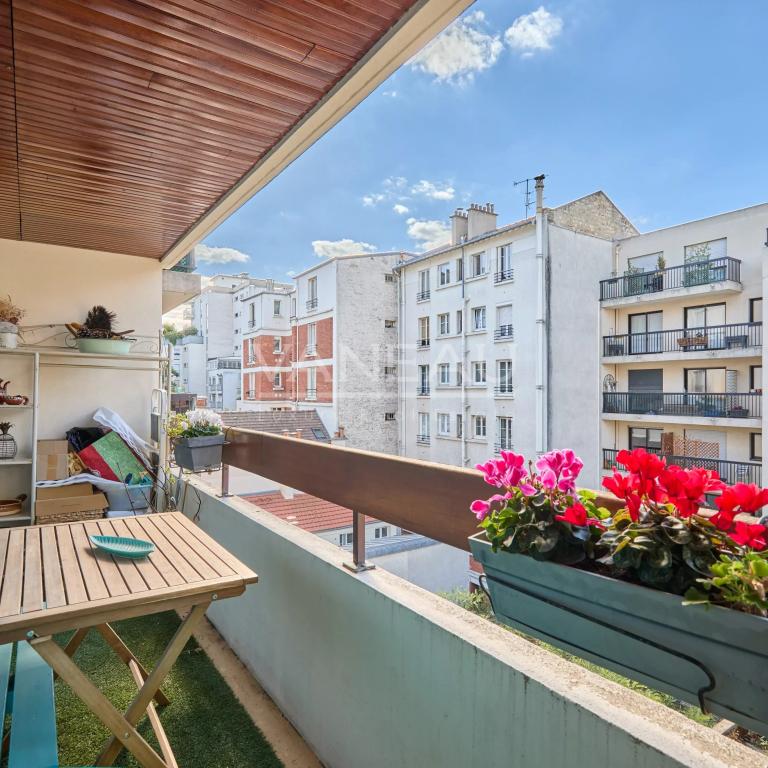 Paris 15ème Saint-Charles - 2 pièces sur jardin avec balcon exposé ouest !