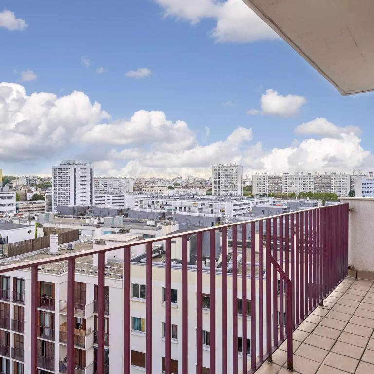 Paris 13ème, 3 pièces balcon sans vis-à-vis