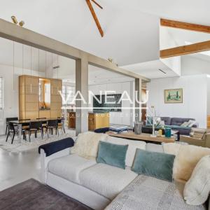 Puteaux Village - Duplex familial et de réception baigné de lumi