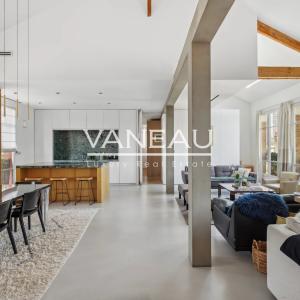 Puteaux Village - Duplex familial et de réception baigné de lumi