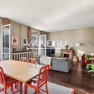 PARIS - XVIe - Beau duplex familial avec une vue imprenables sur
