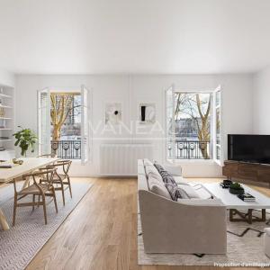 PARIS - XVIe - Beau duplex familial