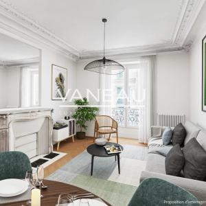 Paris Xe - Magenta / Saint-Quentin - charmant trois pièces pour 