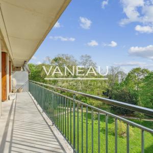 antony - étage élevé - terrasse- vue parc