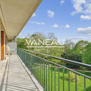 antony - étage élevé - terrasse- vue parc