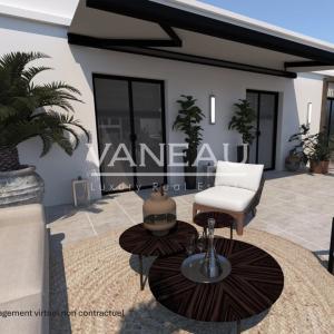 Appartement avec terrasses au dernier étage