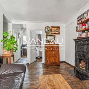 Paris XVe - Appartement 3 pièces - Charme de l'ancien