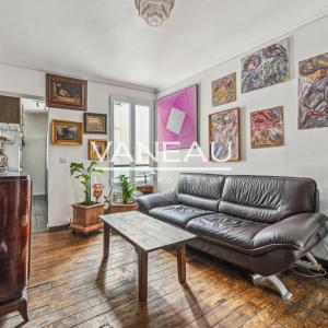 Paris XVe - Appartement 3 pièces - Charme de l'ancien