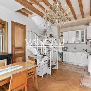Paris IIIe - Place des Vosges - Duplex 2 chambres Calme Lumineux