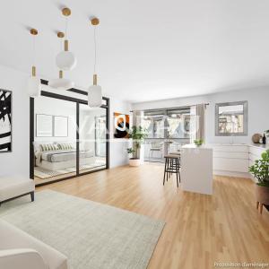EXCLUSIVITE - DEUX PIECES AVEC BALCON - PROCHE DES PASSAGES