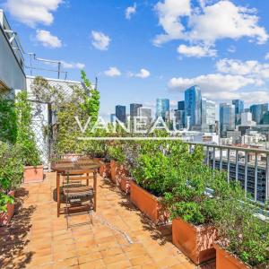 Dernier étage avec terrasse - Vue panoramique - Ile de Puteaux