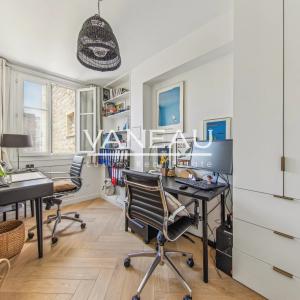 Boulogne Nord - luxueux trois pièces au dernier étage, balcons, 