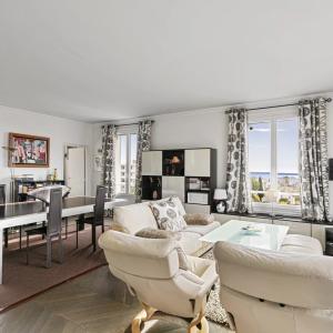 Cannes Petit Juas - Appartement 4 pièces vue mer à vendre