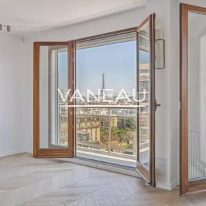 PARIS XVe - PENTHOUSE - TERRASSES -  VUE TOUR EIFFEL