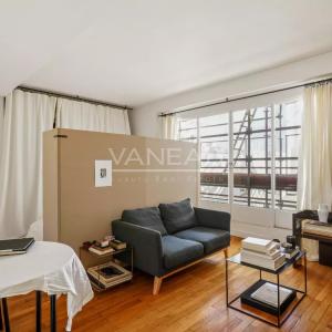 Paris XIVe - studio lumineux avec balcon et vue dégagée
