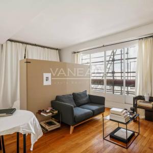 Paris XIVe - studio lumineux avec balcon et vue dégagée