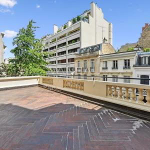 Paris XVIe - Square Lamartine - Hôtel particulier de réception e