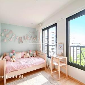 Duplex au dernier étage avec terrasses