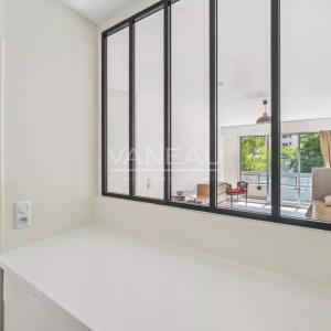 Convention Alleray - Studio avec balcon sur verdure