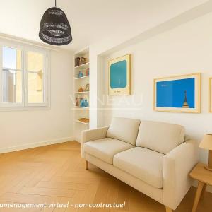 Boulogne Nord - luxueux trois pièces au dernier étage, balcons, 