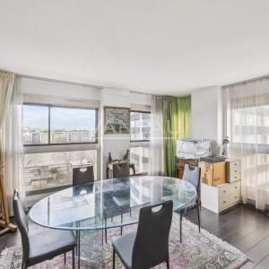 Paris XVe Vue Seine. Mirabeau - Javel -