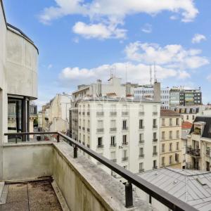 Gaîté - Montparnasse - 2 pièces atypique avec espaces extérieurs