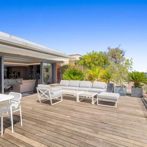 Cannes Plages du Midi - Penthouse 4 pièces vue mer à vendre