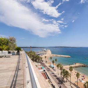 Cannes Plages du Midi - Penthouse 4 pièces vue mer à vendre