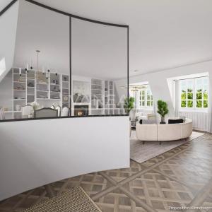 PARIS Ve - Monge / Montebello - Duplex en dernier étage avec vue
