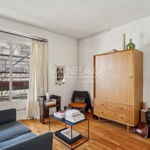 Paris XIVe - studio lumineux avec balcon et vue dégagée