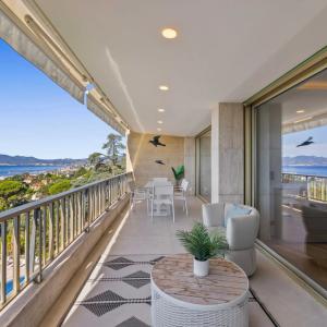 Cannes Californie, Magnifique 4p rénové avec vue mer panoramique