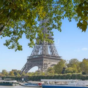 XVIe – Vue Tour Eiffel & Seine – Trocadéro – Passy