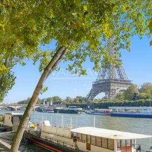 XVIe – Vue Tour Eiffel & Seine – Trocadéro – Passy