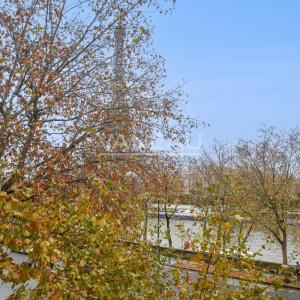 XVIe – Vue Tour Eiffel & Seine – Trocadéro – Passy