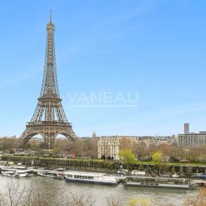 XVIe – Vue Tour Eiffel & Seine – Trocadéro – Passy