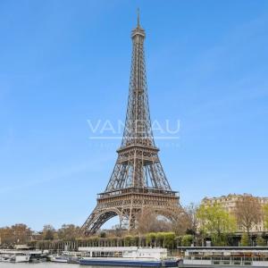 XVIe – Vue Tour Eiffel & Seine – Trocadéro – Passy